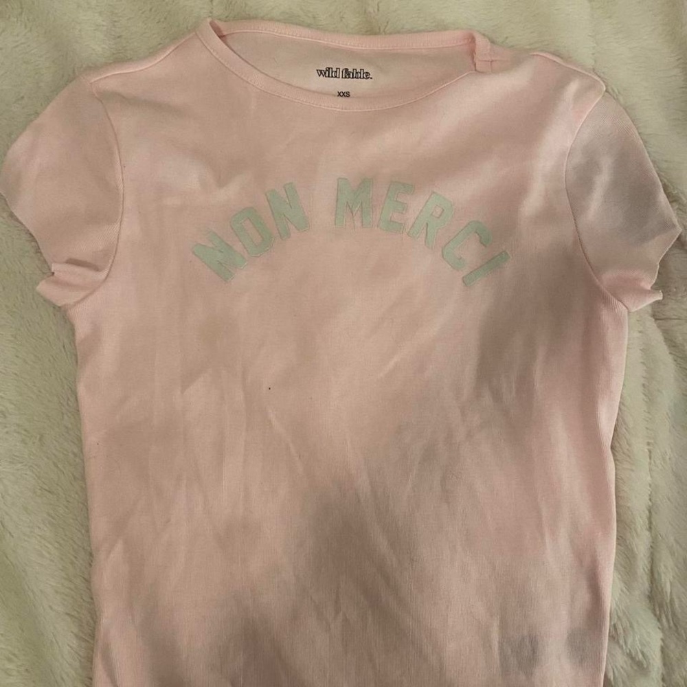 Wild Fable Pink Short Sleeve Tee